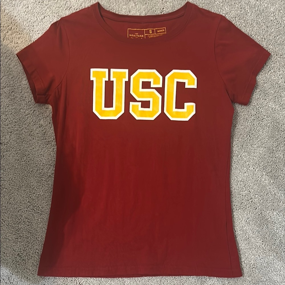 USC Women's Crimson Sz S T-Shirt